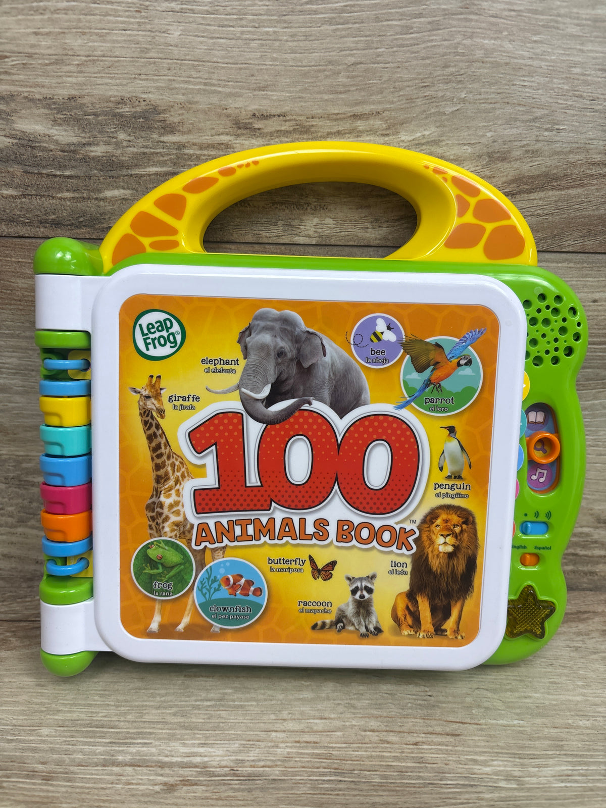 LeapFrog 100 Animals Book Green