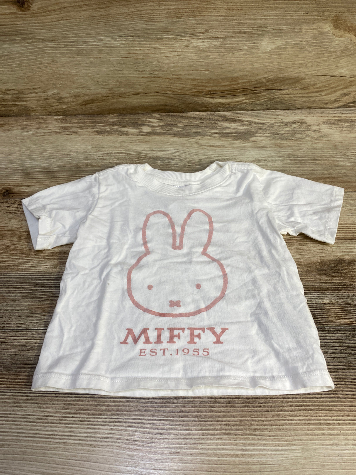 Cotton On Baby Miffy Shirt White sz 6-12m