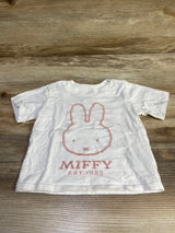 Cotton On Baby Miffy Shirt White sz 6-12m