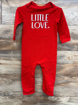 Cat & Jack Little Love Coverall Red sz 18m