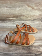 Cat & Jack Strappy Sandals Brown sz 6c