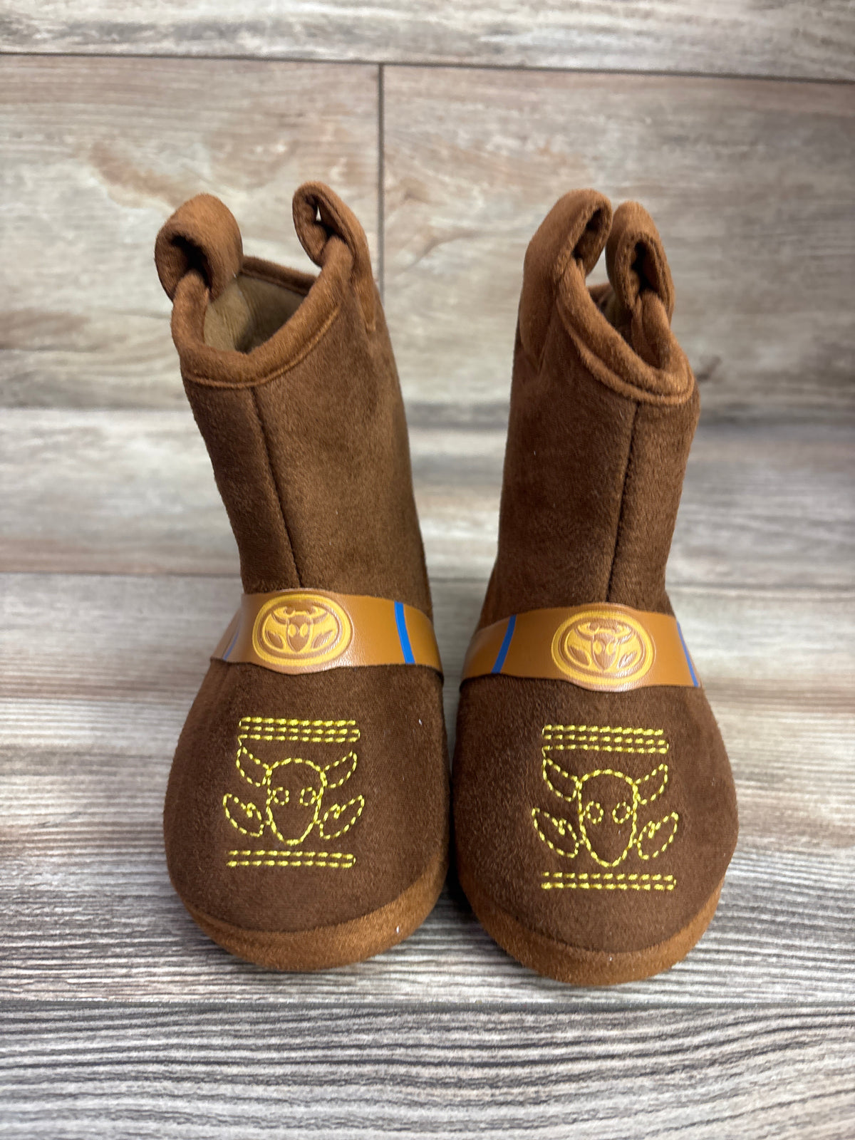 Toy Story Woody Slippers Brown sz 5-6c