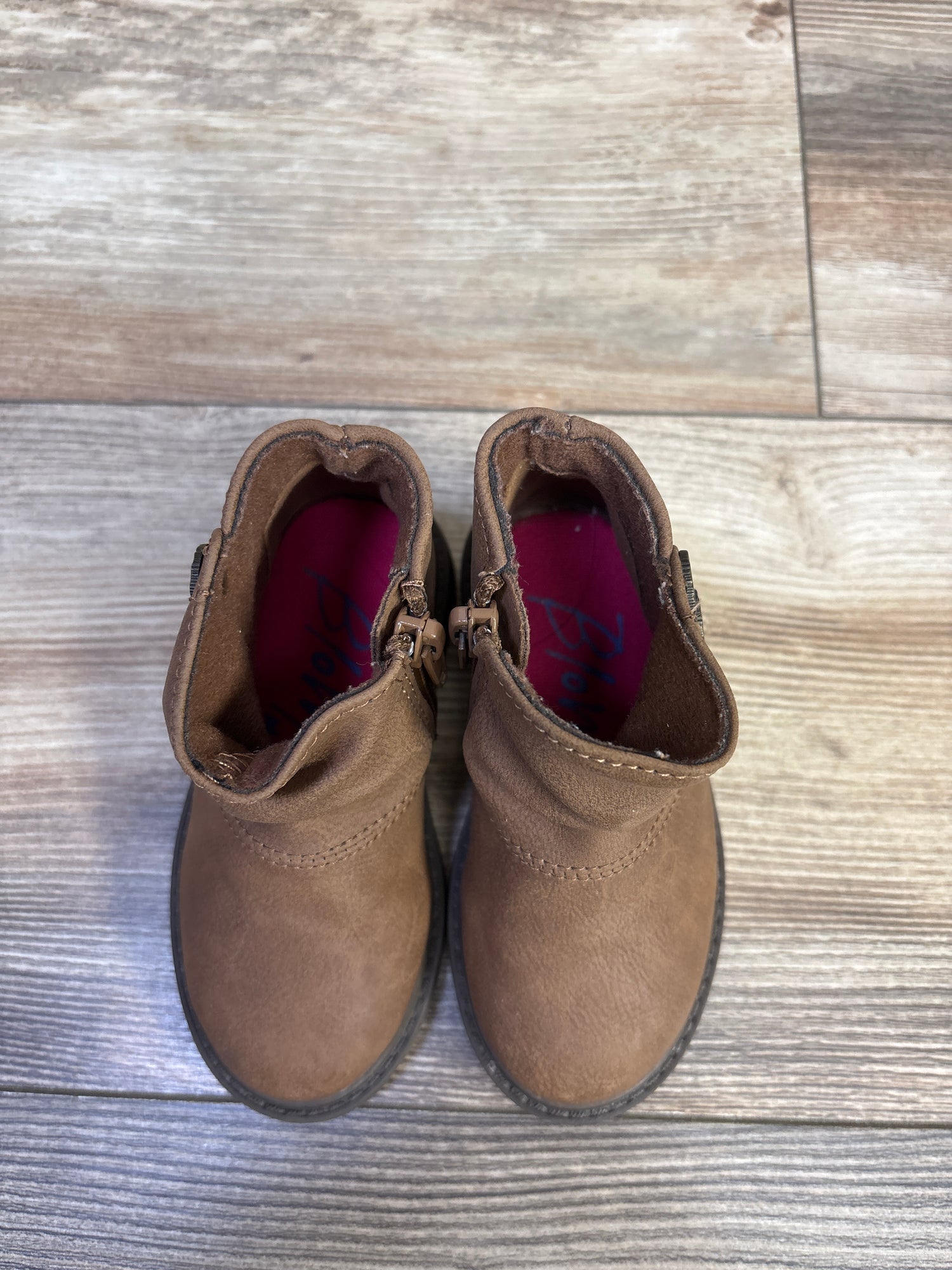 Blowfish Malibu Ankle Boots Brown sz 6c