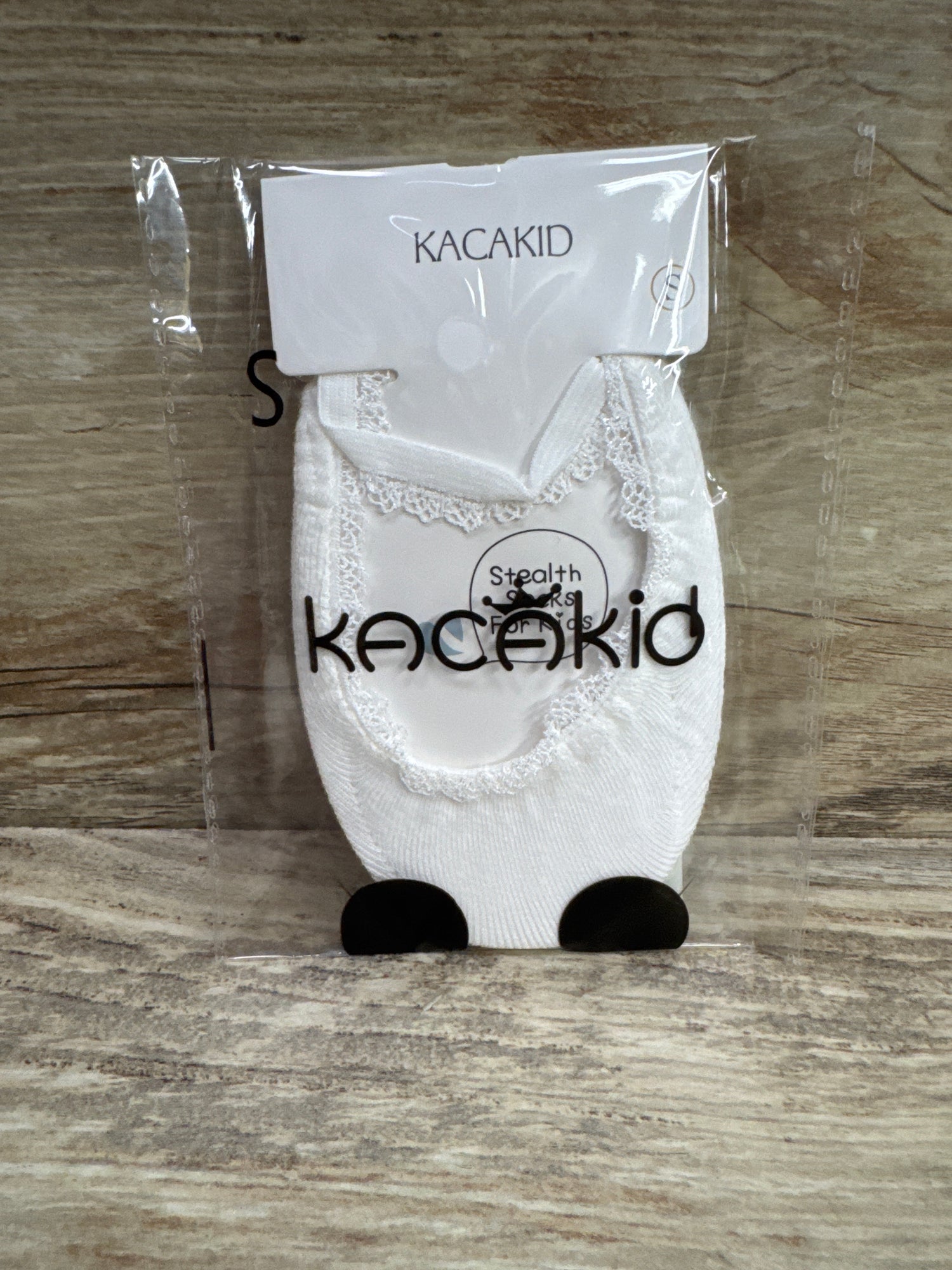 NEW Kacakid Princess Mary Jane Dress Socks White sz 3-12m