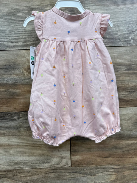 NEW Carter's Ice Cream Shortie Romper Pink sz 3m - Me n Mommy To Be