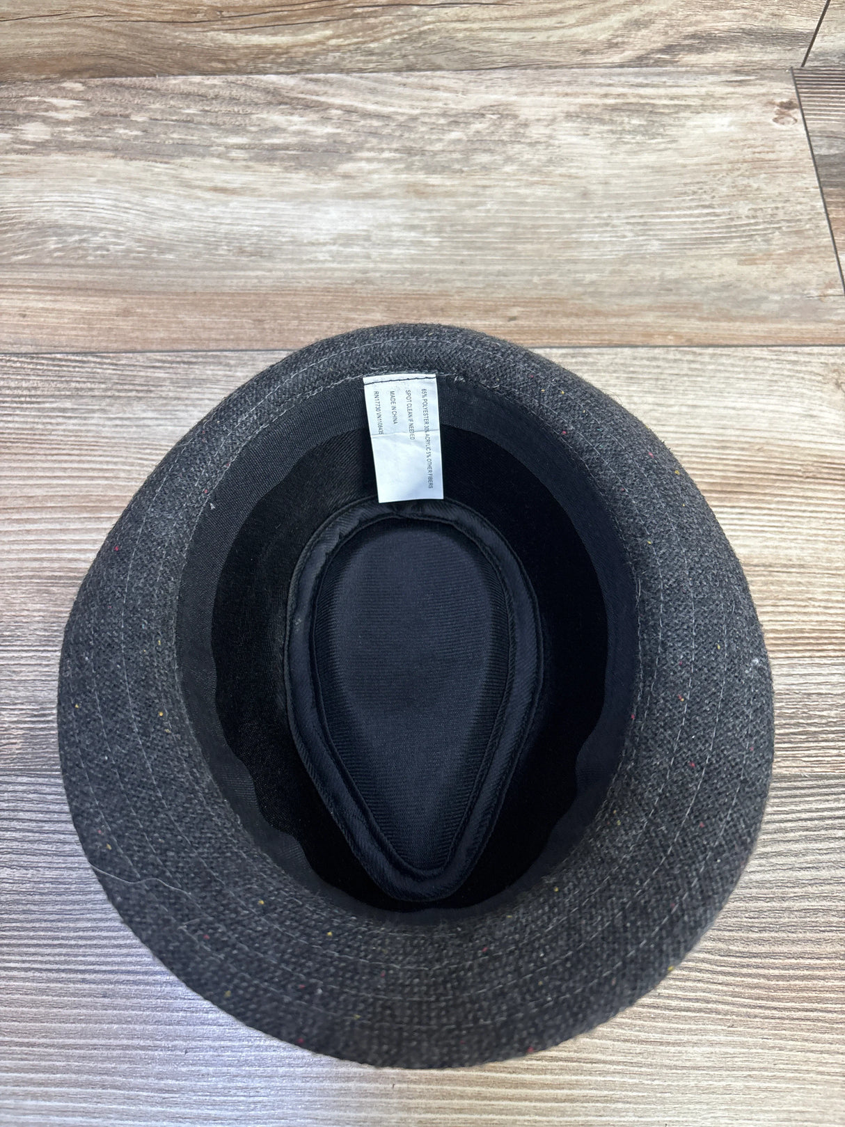 Cat & Jack Wool Fedora Hat Grey