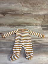 Just One You Waffle Knit Sleeper Striped sz Newborn