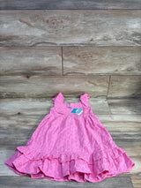 NEW Posh P. Eyelet Dress in Aurora Pink sz 5-6T