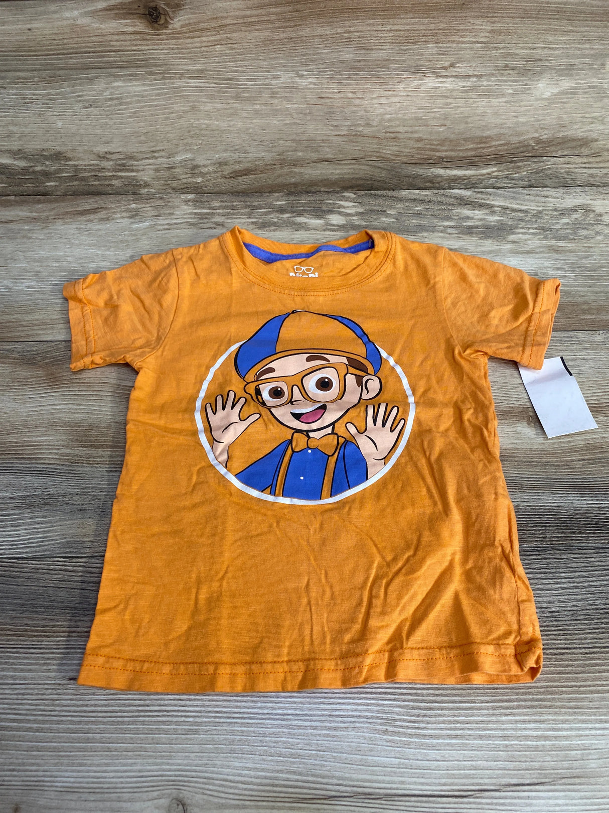 NEW Blippi Shirt Orange sz 3T