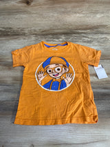 NEW Blippi Shirt Orange sz 3T