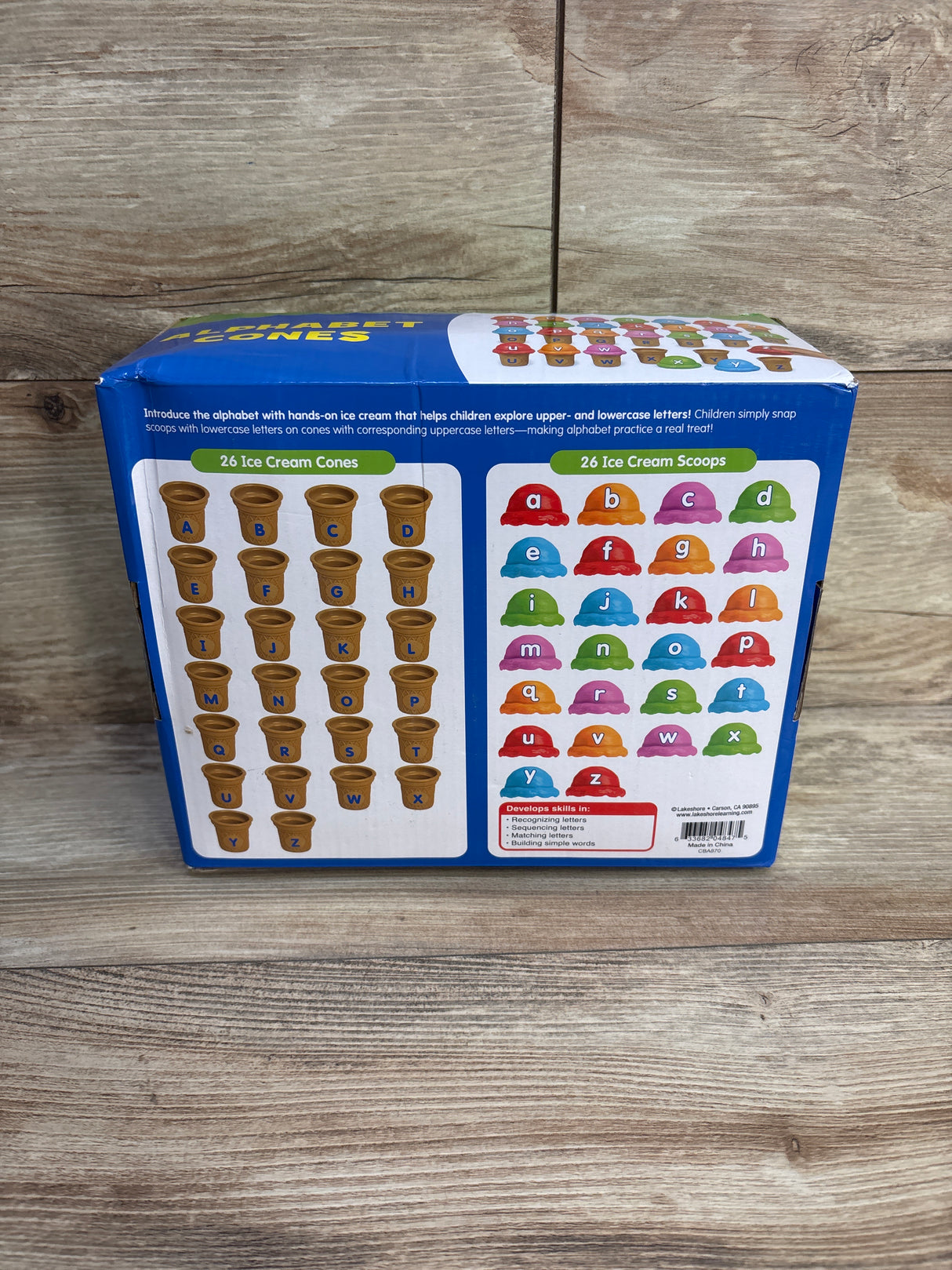 Lakeshore Alphabet Cones
