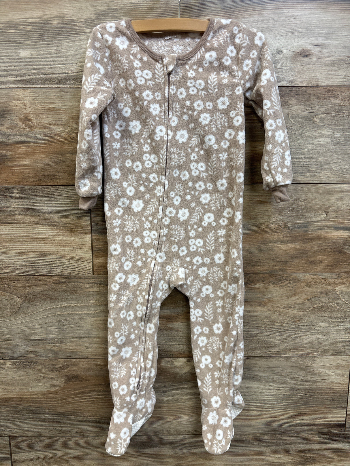 Gerber Blanket Sleeper Tan sz 2/3T