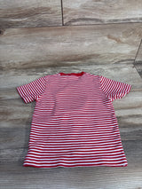 Buc-ees Striped T-Shirt Red sz 2T