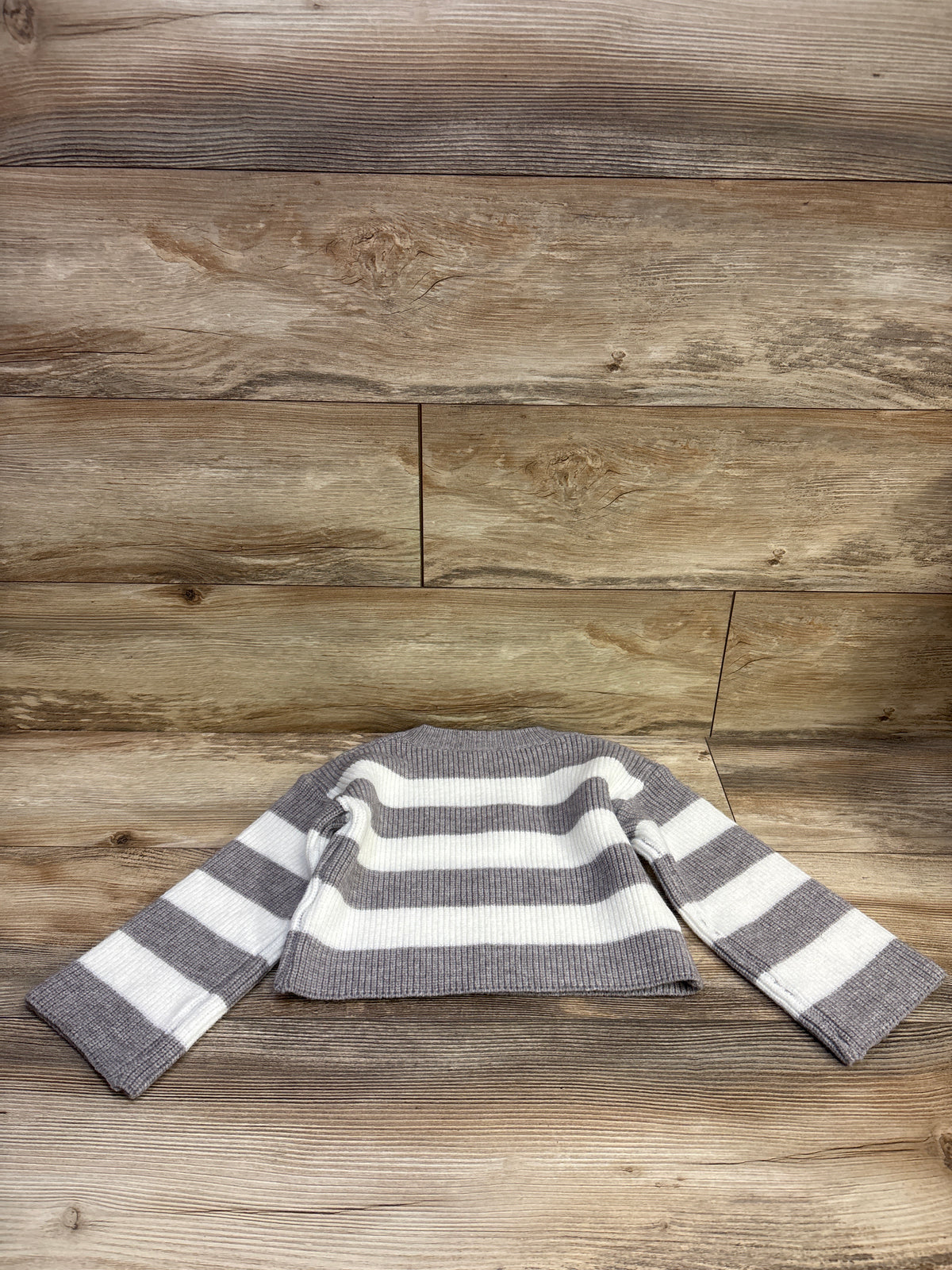 Shein Striped Knit Sweater Grey sz 5T