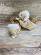 Doudou Et Compagnie Lion Booties Brown sz 0-3m