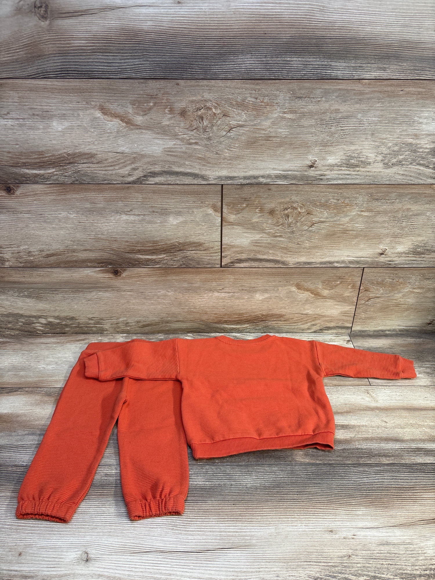 Harry Potter Ribbed 2pc Long Sleeve Shirt & Pants Set Orange sz 18m