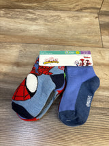 NEW Marvel Spidey & His Amazing Friends 8pk Ankle Socks sz 4-5T