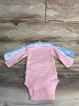 NWOT Just One You 3pk Long Sleeve Bodysuits sz 6m - Me n Mommy To Be