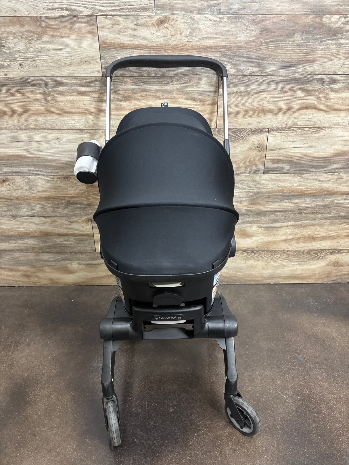 Evenflo Shyft DualRide Travel System in Boone Grey