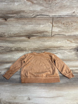 Little Co. Peace Love Terry Cloth Sweatshirt Brown sz 2T - Me n Mommy To Be