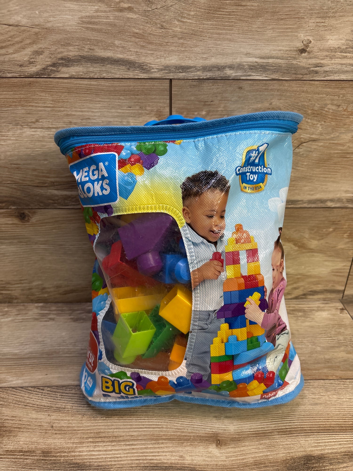 Mega Bloks Big Building Bag 80pc