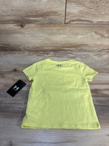 NEW Under Armour Shirt in Sonic Yellow sz 4T
