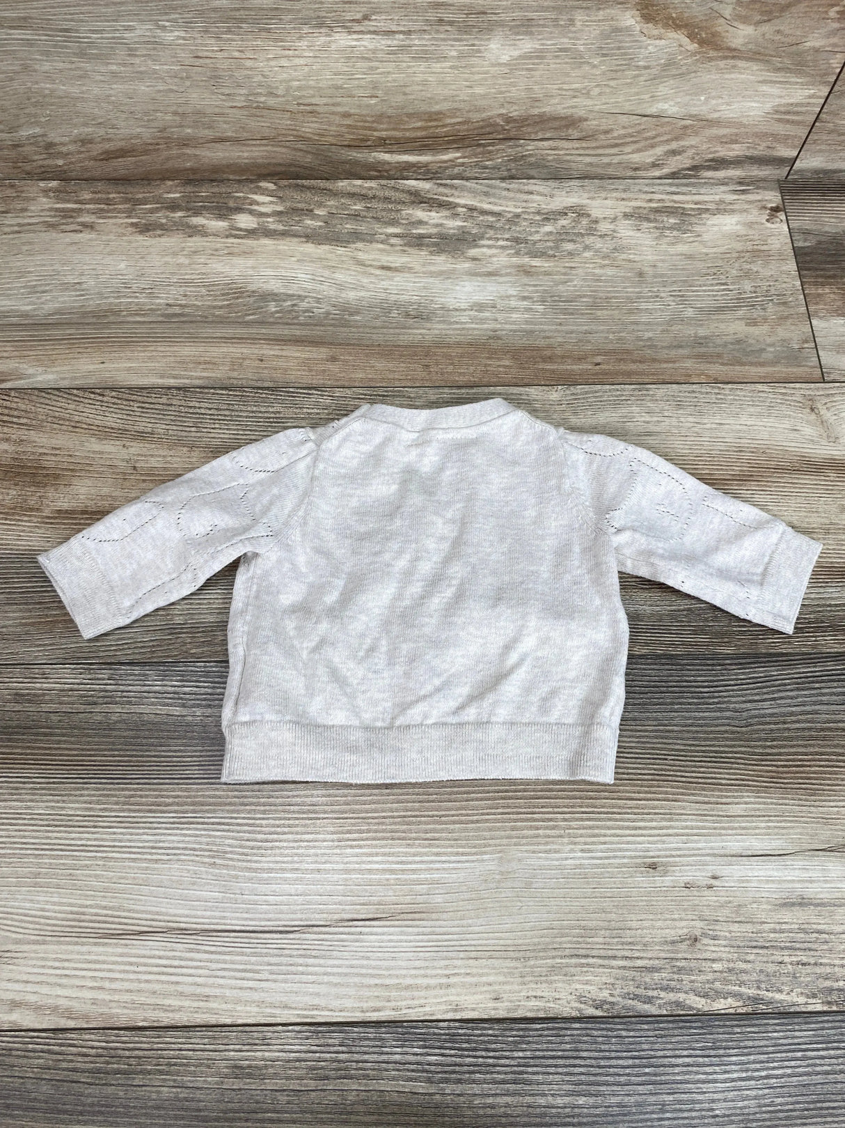 Baby Gap Pointelle Cardigan Oatmeal sz 0-3m