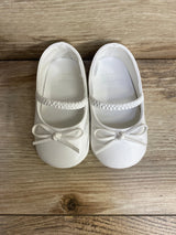 Janie & Jack White Bow Ballet Flats sz 12-18m