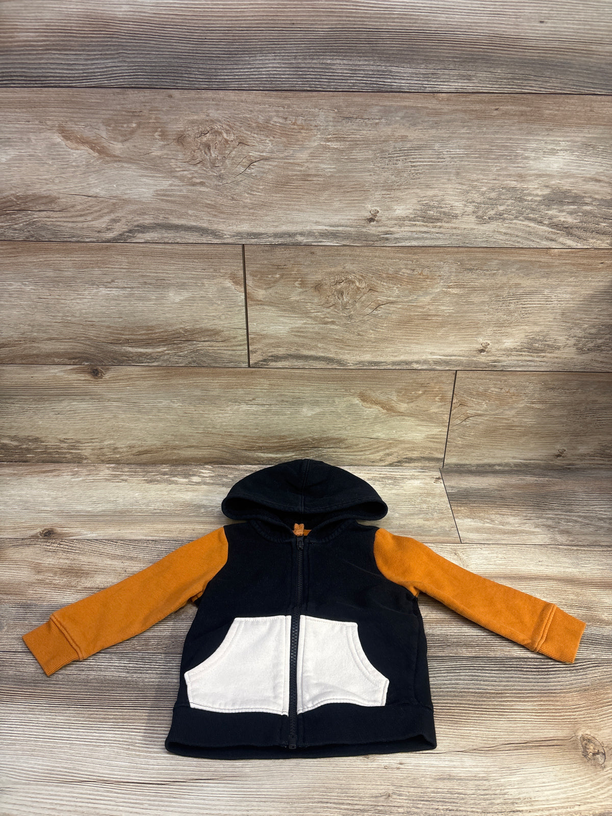 Cat & Jack Full Zip Jacket Orange sz 18m