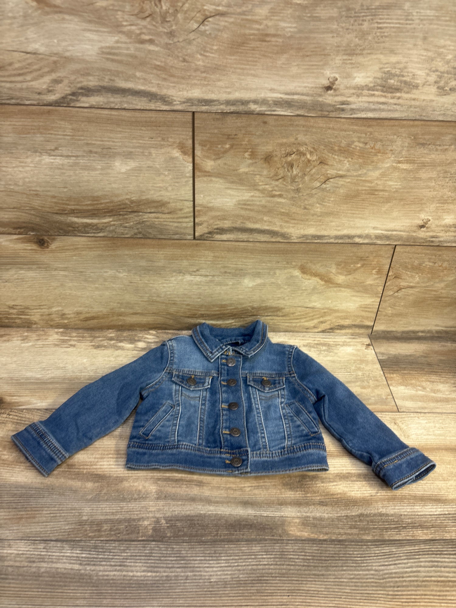 Cat & Jack Denim Jacket Blue sz 12m