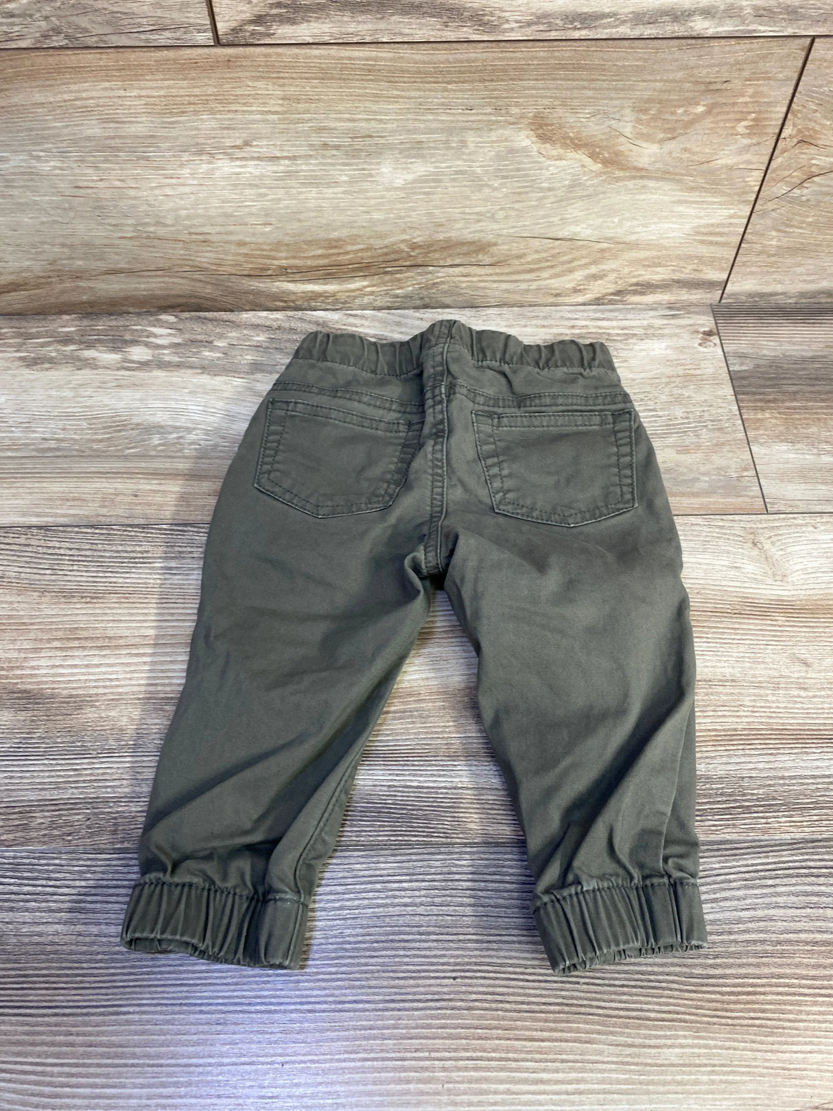 Cat & Jack Drawstring Joggers Green sz 12m