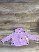 NEW Cat & Jack Full Zip Jacket Purple sz 12m