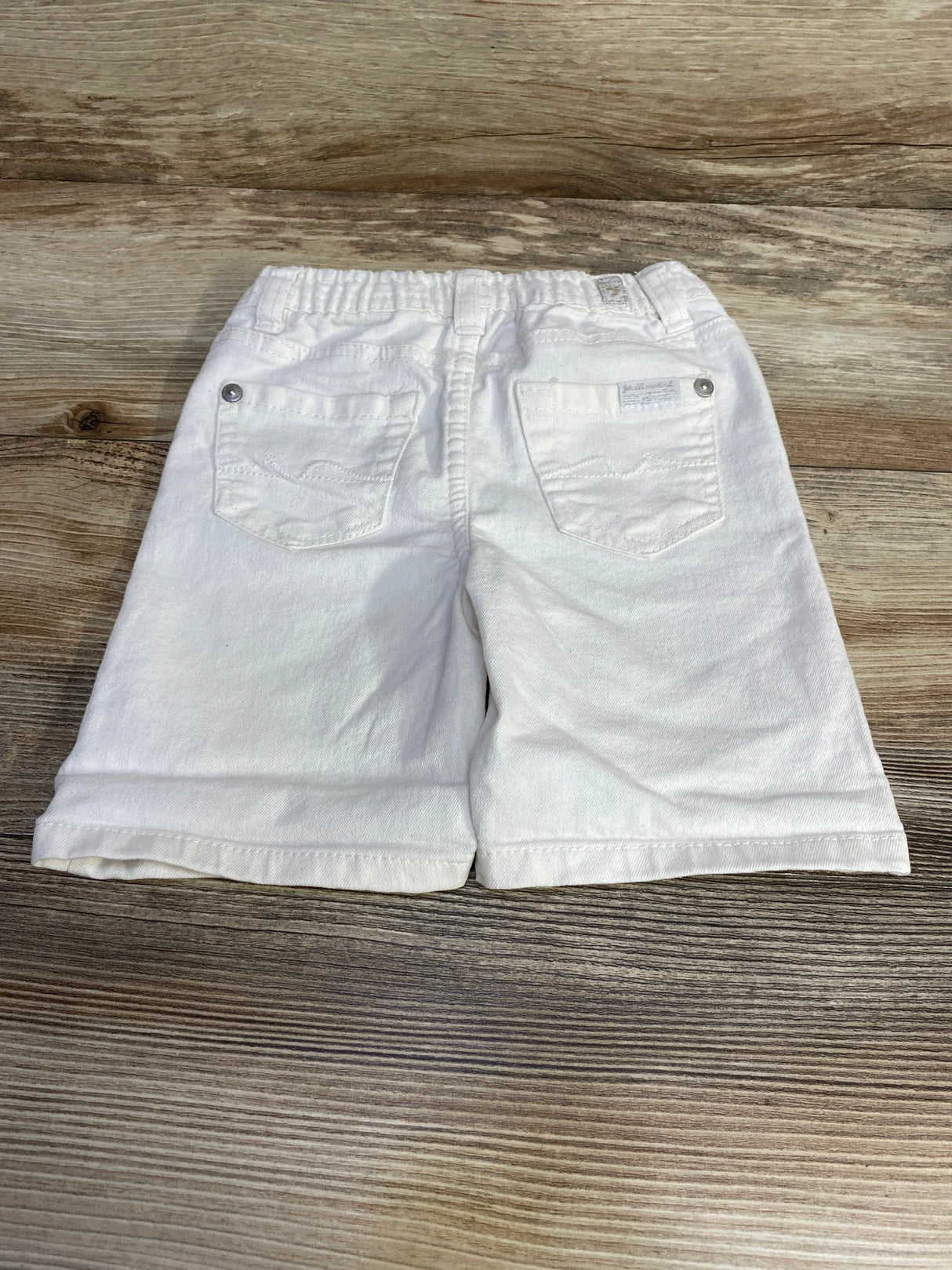 7 For All Mankind Denim Shorts White sz 18m