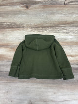 Jumping Beans Hooded Knit Shirt Green sz 18m