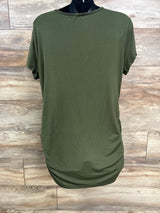 Smallshow Ruched Shirt Green sz XXL