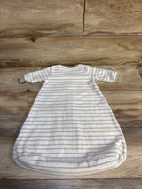 Carter's Striped Sheep Sleeper White sz 0-3m