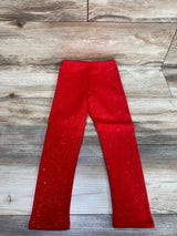 NEW Okie Dokie Tokyo Red Fleece Lined Legging sz 4T