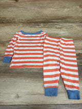 Disney Stitch 2pc Halloween Pajama Set Orange sz 12m