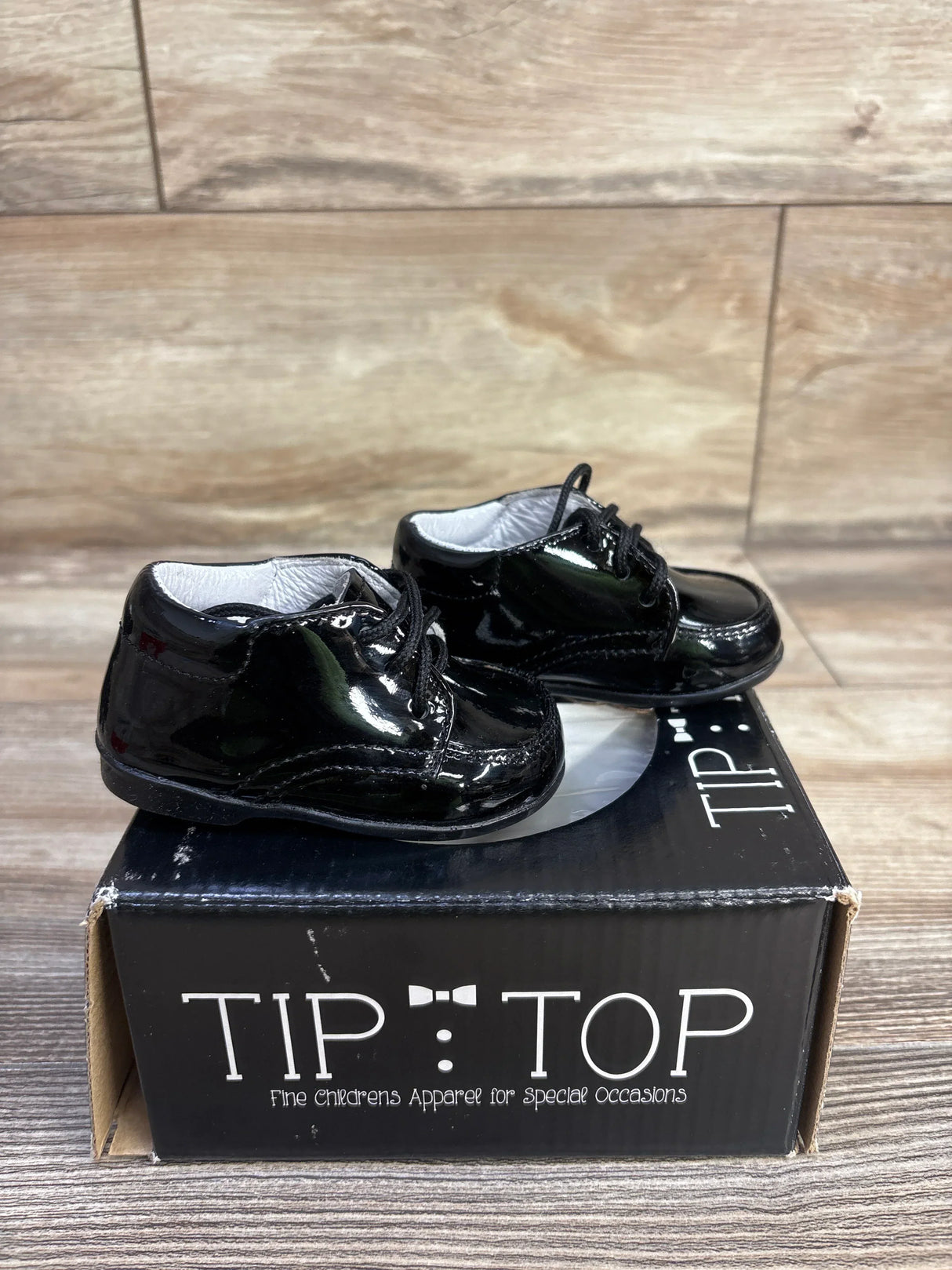 Tip Top Genuine Leather 308 Sneakers Black sz 1c