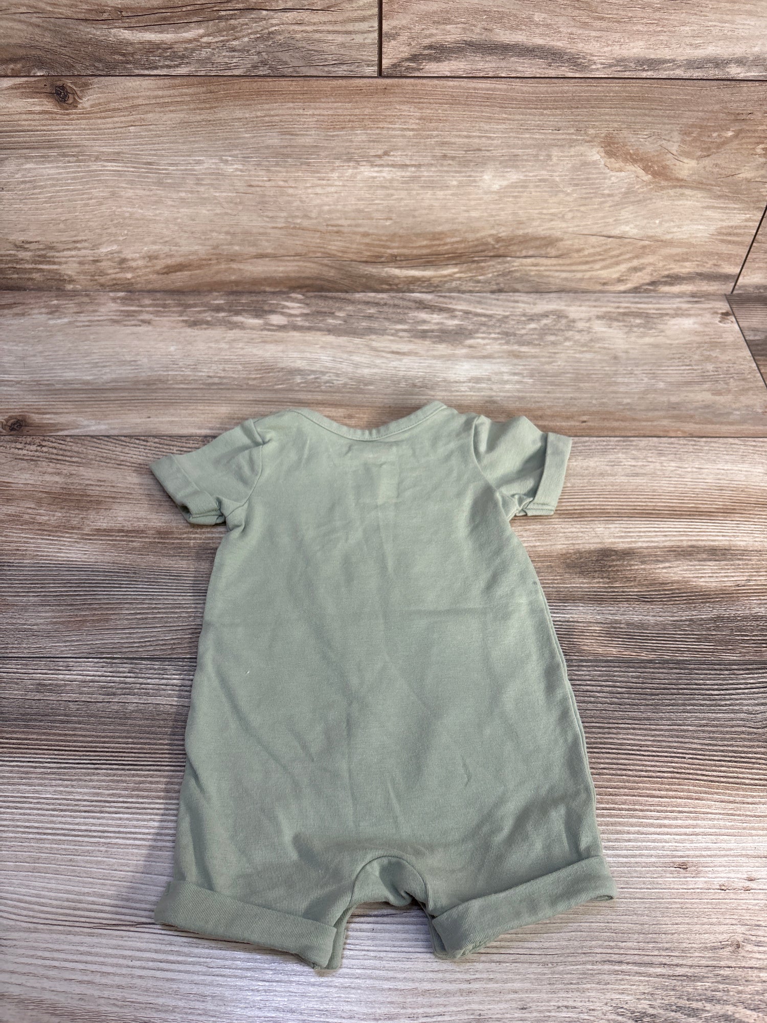 Cat & Jack So Franken Cute Shortie Romper Green sz 0-3m