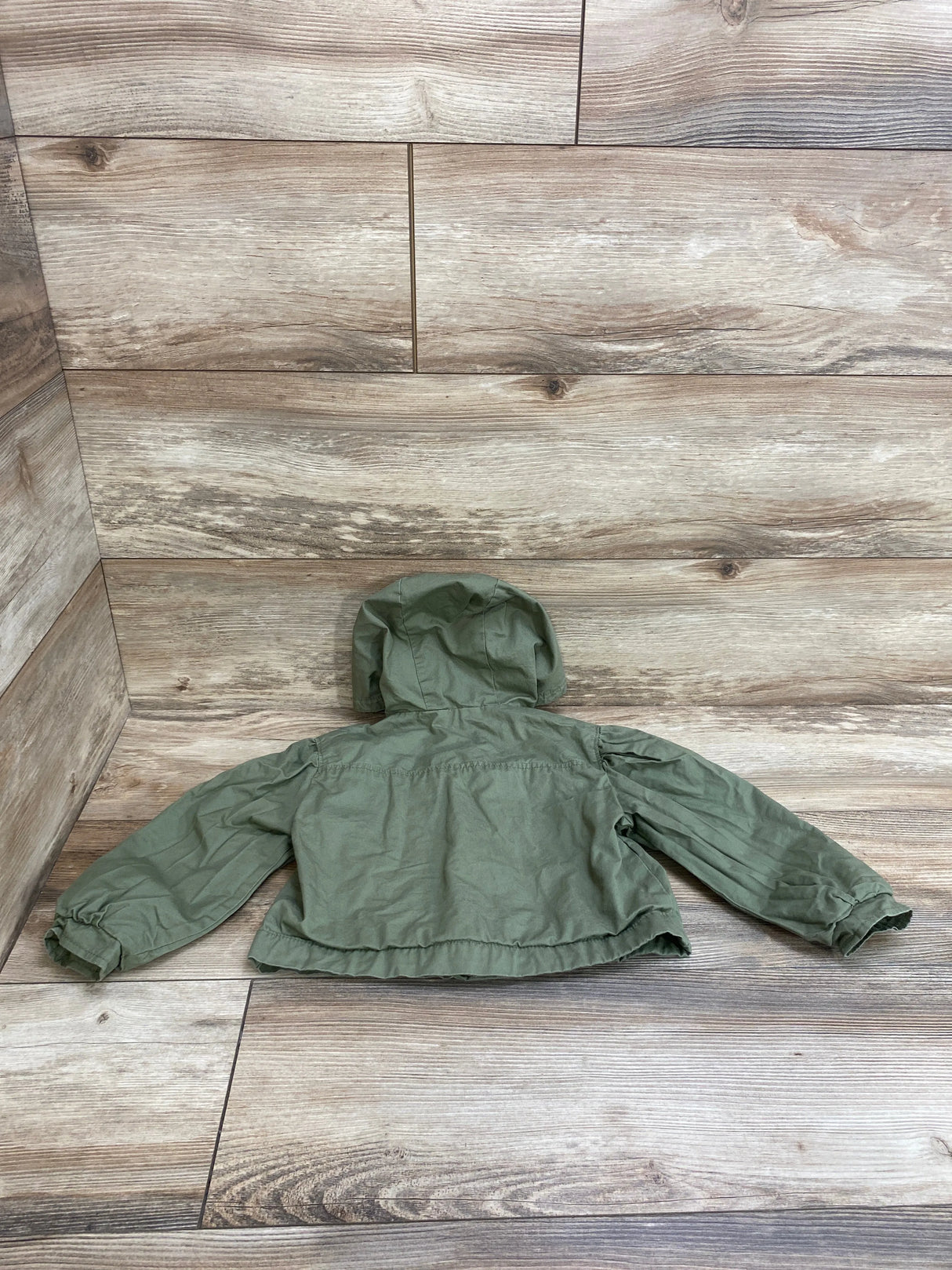 Old Navy Hooded Jacket Green sz 4T