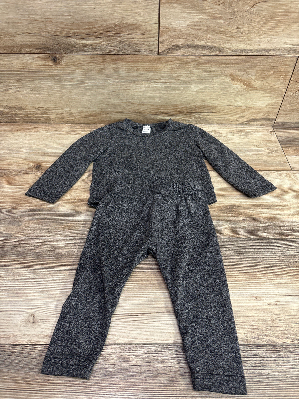 Shein 2pc Shirt & Pants Set Grey sz 9-12m