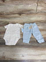 NEW Carter's 2pc My First Easter Bodysuit & Pants Cream sz 9m