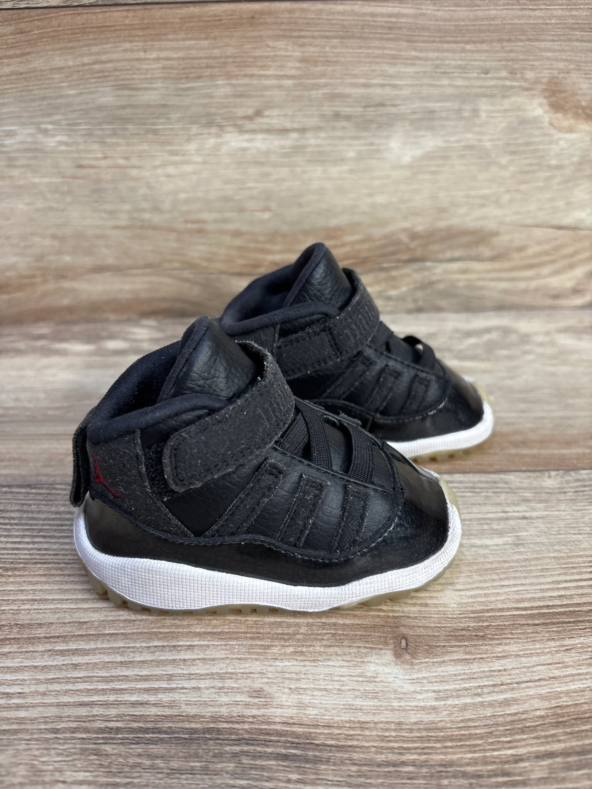 Air Jordan 11 Retro BT '72-10' Black Sneakers sz 4c