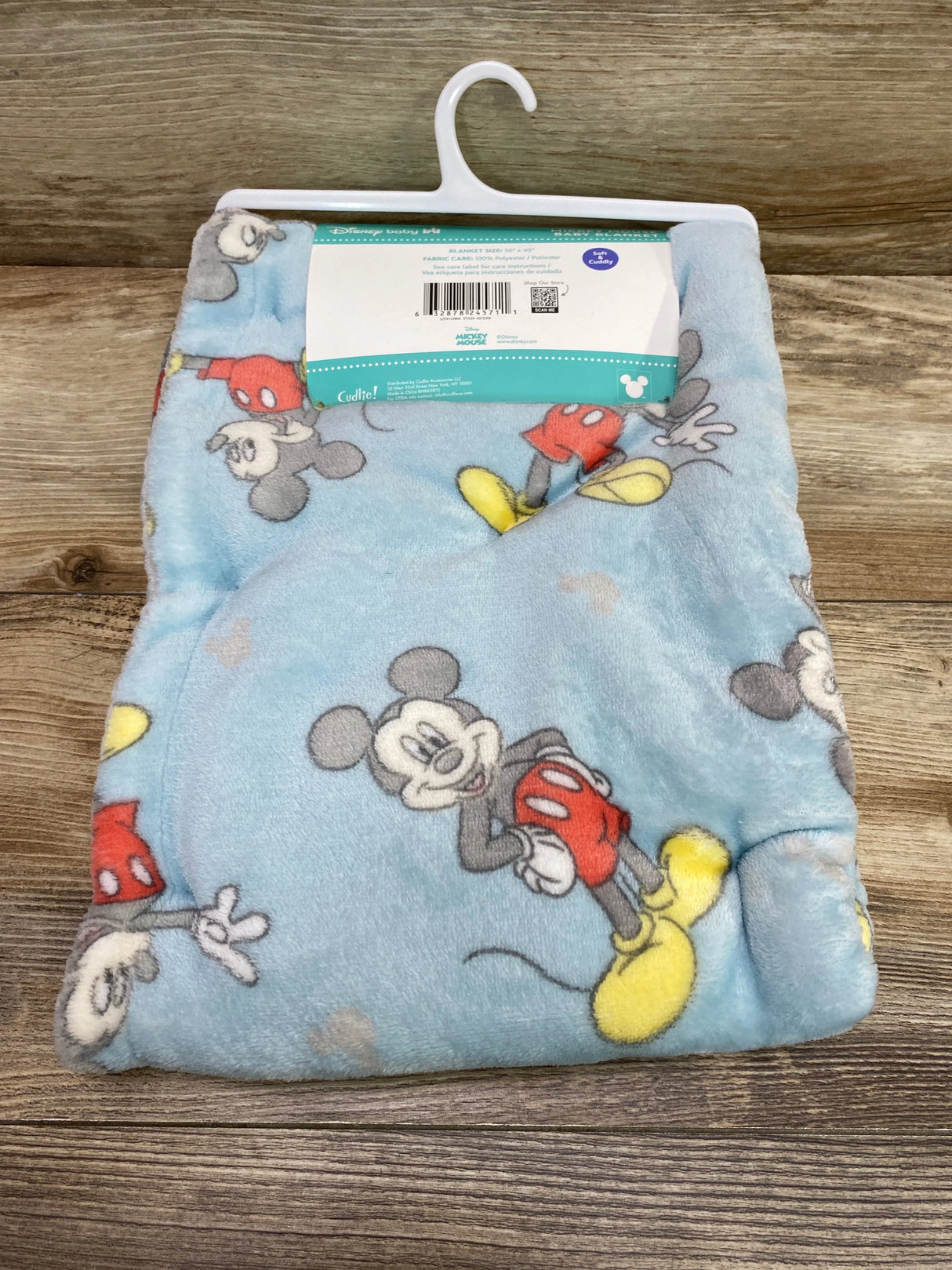 NEW Disney Baby Mickey Mouse Baby Blanket Mickey Mouse Misty Fun