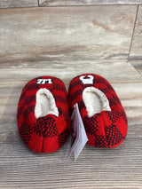 NEW Zizor Lil Bear Slippers Red sz 2-3Y