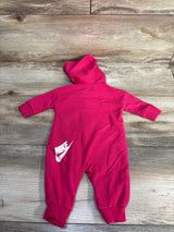 Nike Play All Day Hooded Coverall in Bright Pink sz Newborn