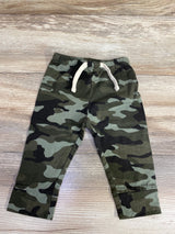 Baby Gap Camo Drawstring Joggers Green sz 6-12m