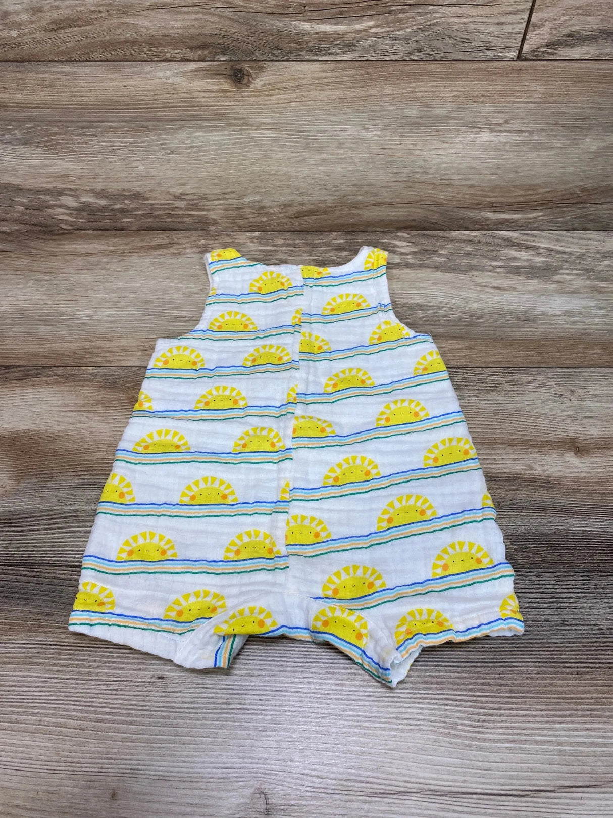 Angel Dear Sunshine Shortie Romper sz 12-18m