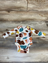 NEW Old Navy Fall Print Bodysuit sz 3-6m